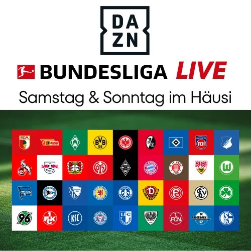 Bundesliga live im Sportheim, Samstag und Sonntag